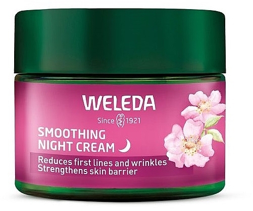 Glättende Nachtcreme mit Hagebutte und weißem Tee  - Weleda Smoothing Night Cream  — Bild N1