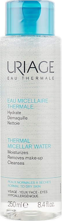 Mizellenwasser für trockene Haut - Uriage Thermal Micellar Water Normal to Dry Skin — Bild N2