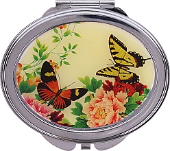 Kosmetischer Taschenspiegel Schmetterlinge und Blumen 85451 - Top Choice — Bild N1