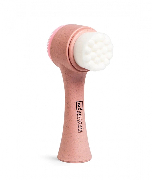 2in1 Gesichtsreinigungsbürste rosa - IDC Institute ECO Facial Brush 2in1 — Bild N1