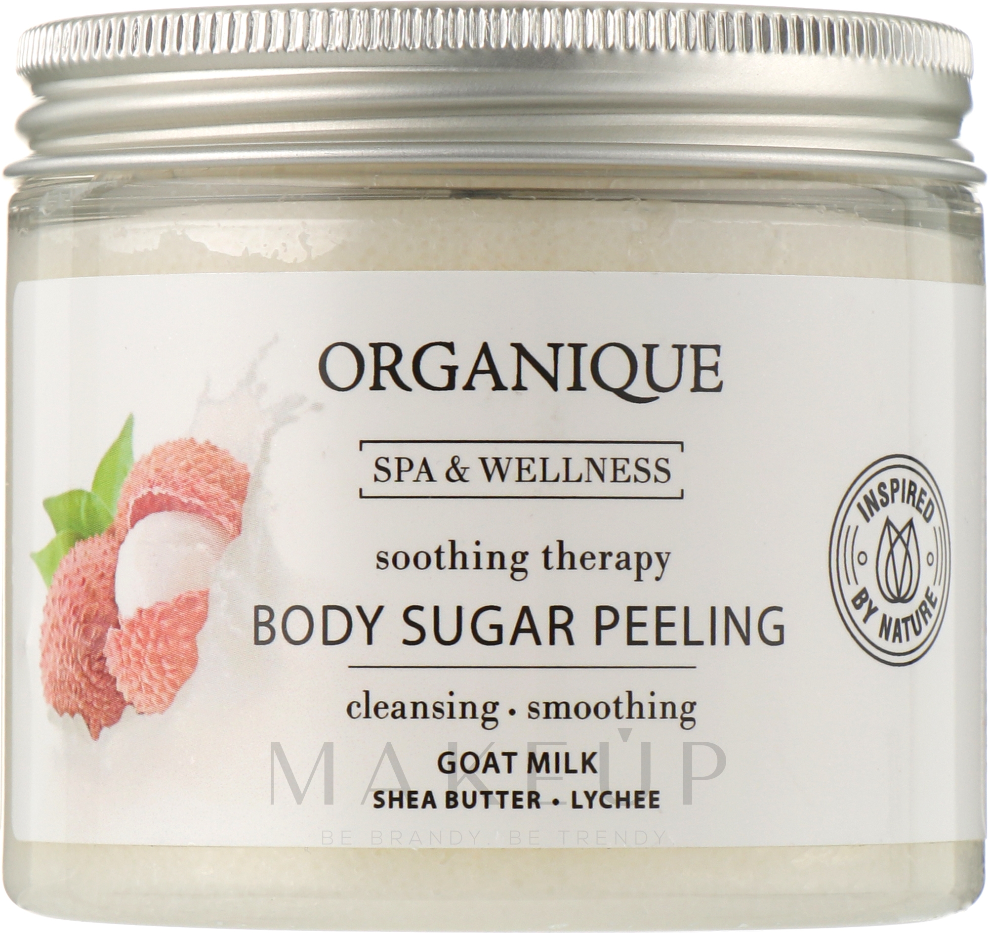 Regenerierendes und beruhigendes Milch-Zuckerpeeling für den Körper - Organique Spa Therapie Milky Sugar Peeling — Bild 200 ml