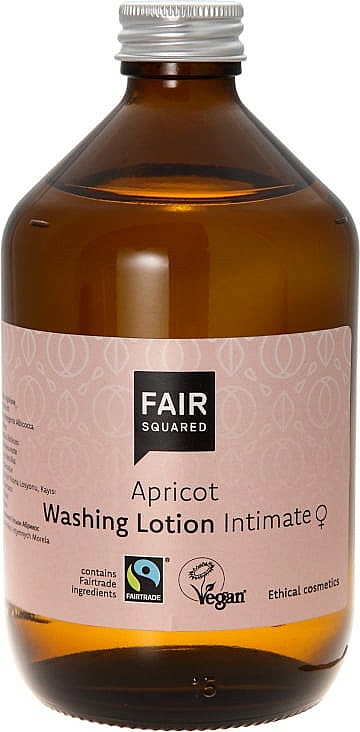 Waschlotion für die Intimhygiene mit Aprikose - Fair Squared Apricot Washing Lotion Intimate — Bild N1