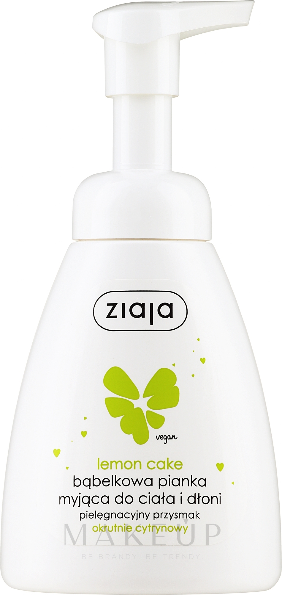 Waschschaum für Körper und Hände mit Zitronenkuchenduft - Ziaja — Bild 250 ml