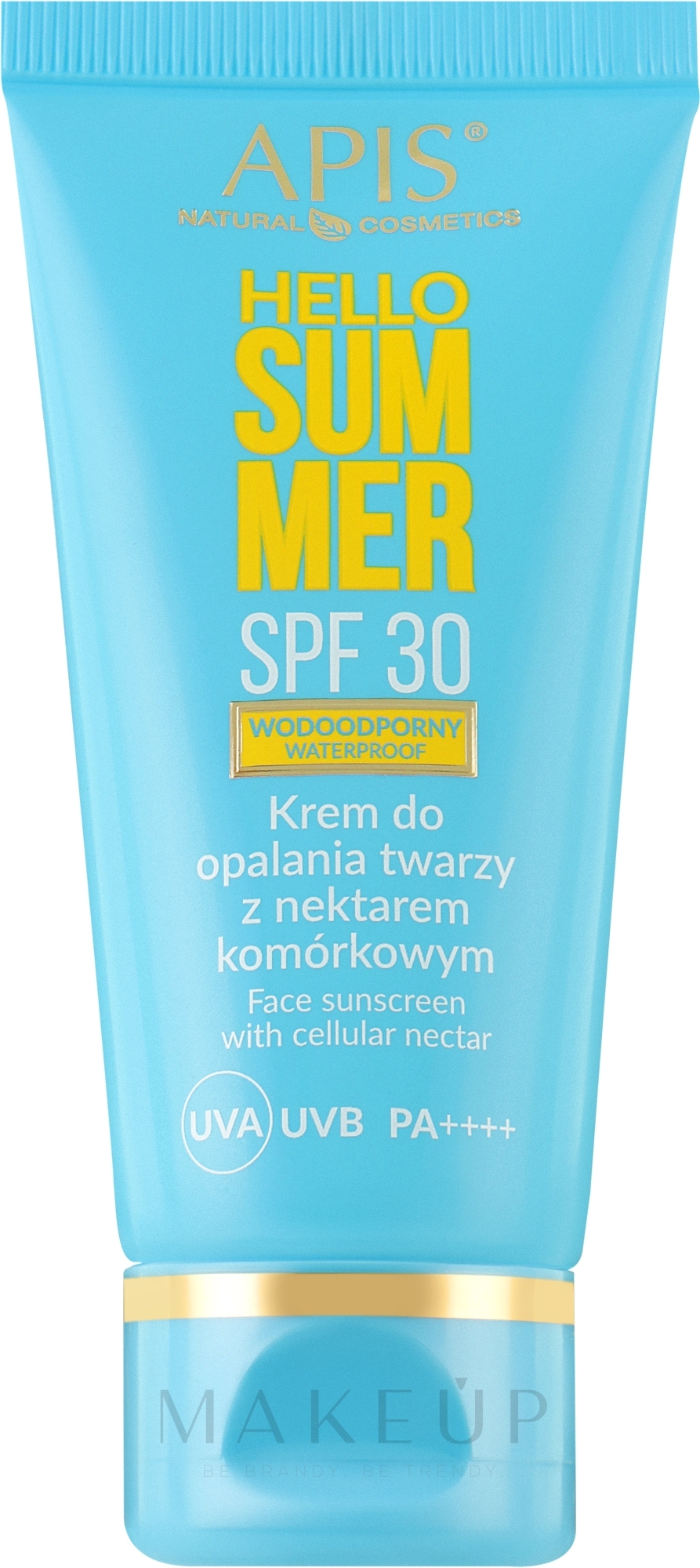 Sonnenschutzcreme für das Gesicht mit Zell-Nektar SPF30 - APIS Hello Summer — Bild 50 ml
