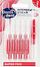 Düfte, Parfümerie und Kosmetik Interdentalbürsten 0,5 mm rot - Dontodent Interdental-Sticks ISO 2
