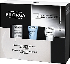 Gesichtspflegeset - Filorga Brightening Basic Coffret (Augencreme 15ml + Gesichtscreme 15ml + Gesichtspeeling 15ml) — Bild N2