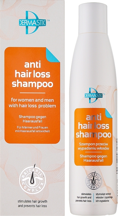 Keratin Shampoo gegen Haarausfall - Dermastic Anti Hair Shampoo — Bild N2