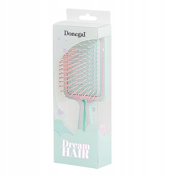 Haarbürste 1291 mintgrün-rosa - Donegal Dream Hair Brush  — Bild N2