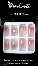 Künstliche Nägel quadratisch 24 St. - Deni Carte Nails 7165  — Bild N1