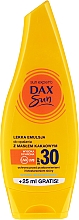 Düfte, Parfümerie und Kosmetik Leichte Bräunungsemulsion mit Kakaobutter - Dax Sun Body Emulsion SPF 30
