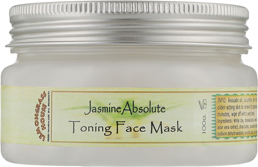 Gesichtsmaske mit Jasmin - Lemongrass House Jasmine Toning Face Mask — Bild N1