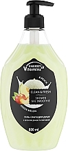 Duschgel Green Melon & Peach - Energy of Vitamins Clean&Fresh Shower Gel Smoothie — Bild N1