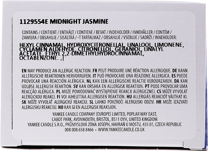 Duftkerze Midnight Jasmine - Yankee Candle Scented Tea Light Candles Midnight Jasmine — Bild N2