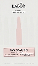 Düfte, Parfümerie und Kosmetik Beruhigende Gesichtsampullen - Babor Ampoule Concentrates SOS Calming