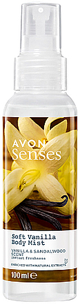 Körpernebel - Avon Senses Soft Vanilla Body Mist — Bild N1