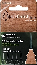 Interdentalbürsten mit Holzgriff - Yaweco Extra Fine — Bild N1