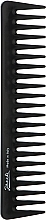 Kamm zum Auftragen von Gel 11x5 cm schwarz - Janeke Professional Gel Application Comb — Bild N1