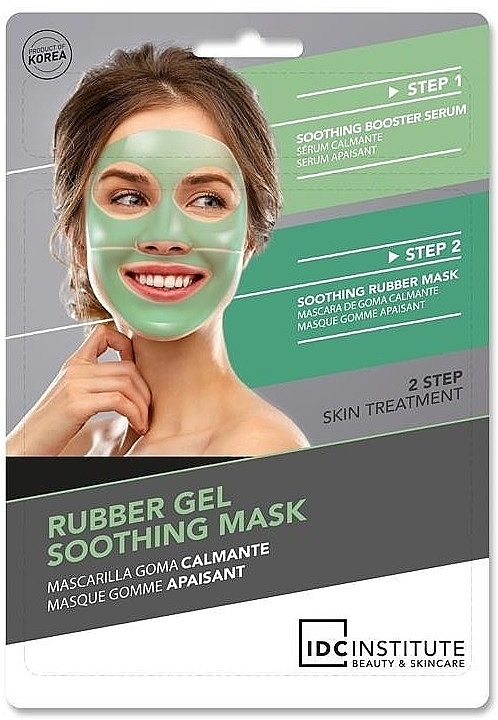 Beruhigende Gel-Gesichtsmaske - IDC Institute Rubber Gel Soothing Mask — Bild N1