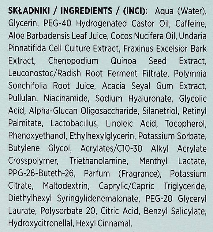 Feuchtigkeitsspendendes und straffendes Augenkonturgel mit Aloe und Kollagen (Roll-on) - Eveline Cosmetics Organic Aloe + Collagen — Bild N3
