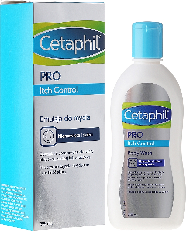 Waschemulsion für Babys und Kinder - Cetaphil PRO Itch Control Body Wash — Bild N1