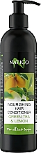 Pflegender Conditioner Grüner Tee mit Zitrone - Natigo Daily Care Hair Conditioner — Bild N1
