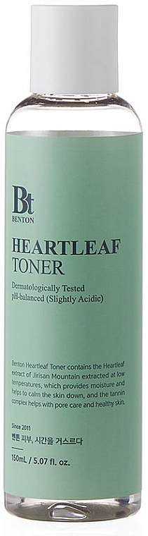 Gesichtstonikum - Benton Heartleaf Toner  — Bild N1