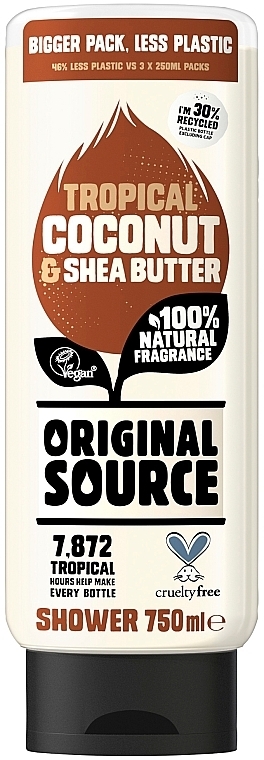 Duschgel - Original Source Tropical Coconut&Shea Butter Shower Gel — Bild N1