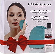 Gesichtspflegeset - DermoFuture (Gesichtsreinigungsbürste 1 St. + Mizellengel zum Abschminken 150ml) — Bild N1