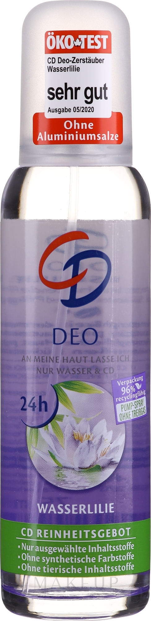 Körperspray Wasserlilie - CD Deo — Bild 75 ml