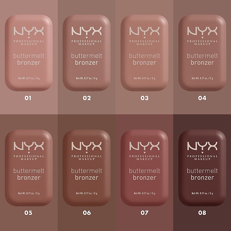 Bronzing-Gesichtscreme-Puder - NYX Professional Makeup Buttermelt Bronzer  — Bild N7