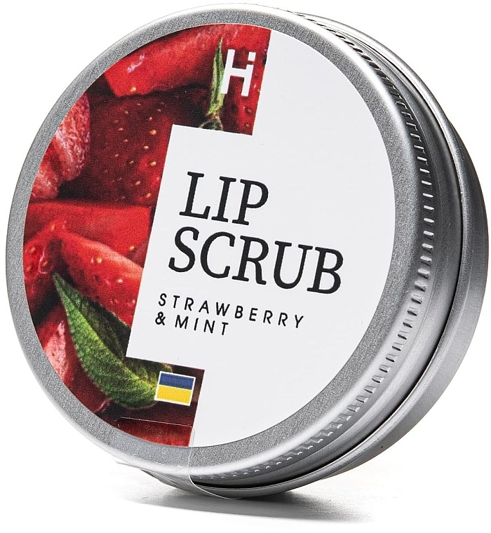 Zuckerpeeling für die Lippen mit Erdbeerminze - Hillary Lip Scrub — Bild N2