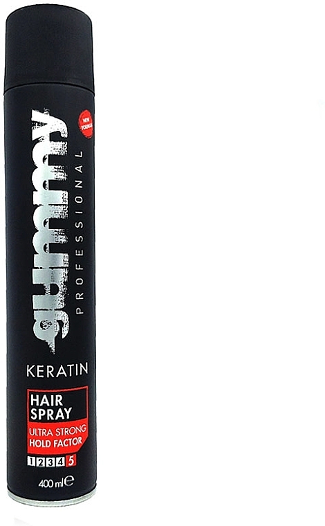 Haarlack - Gummy Keratin Hair Spray Ultra Hold Factor — Bild N1