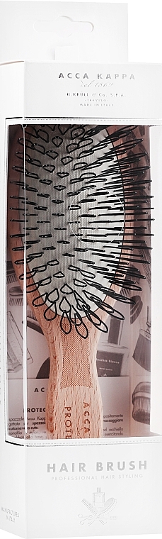 Haarbürste - Acca Kappa Pneumatic (22 mm oval) — Bild N2