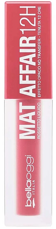 Matter flüssiger Lippenstift - Bellaoggi Mat Affair 12H Liquid Lipstick  — Bild N1