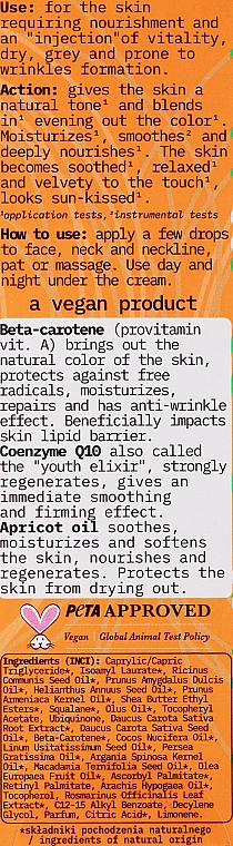 Gesichtsöl mit Beta-Carotin - Floslek Beta Carotene Oil — Bild N3