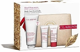 Set - Clarins Body Care Essentials Set (b/lot/200 ml + b/scr/30 ml + h/balm/30 ml + bag) — Bild N2