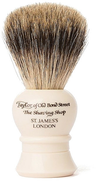 Rasierpinsel P2233 beige - Taylor of Old Bond Street Shaving Brush Pure Badger size S — Bild N1
