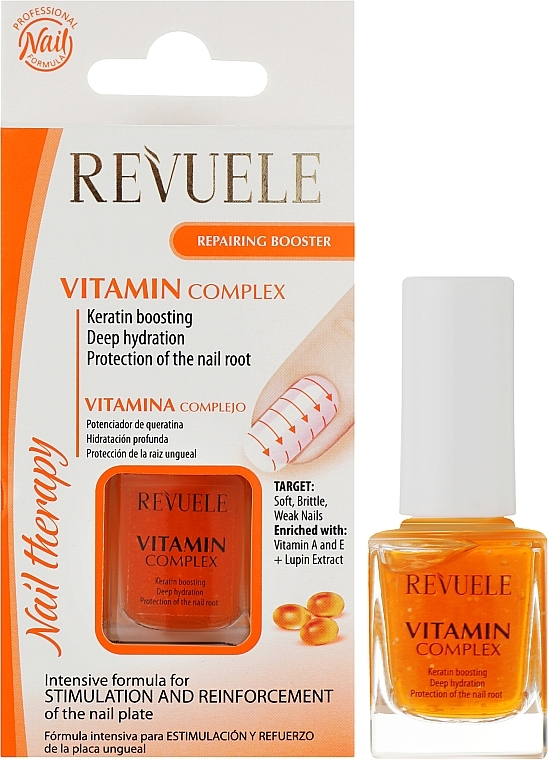 Intnsive Nagelbehandlung mit Vitamin A und E - Revuele Nail Therapy Vitamin Complex — Bild N2