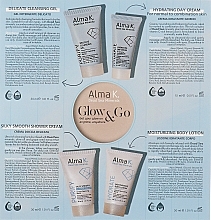 Düfte, Parfümerie und Kosmetik Reiseset 5-tlg.  - Alma K Glow & Go Women Travel Kit