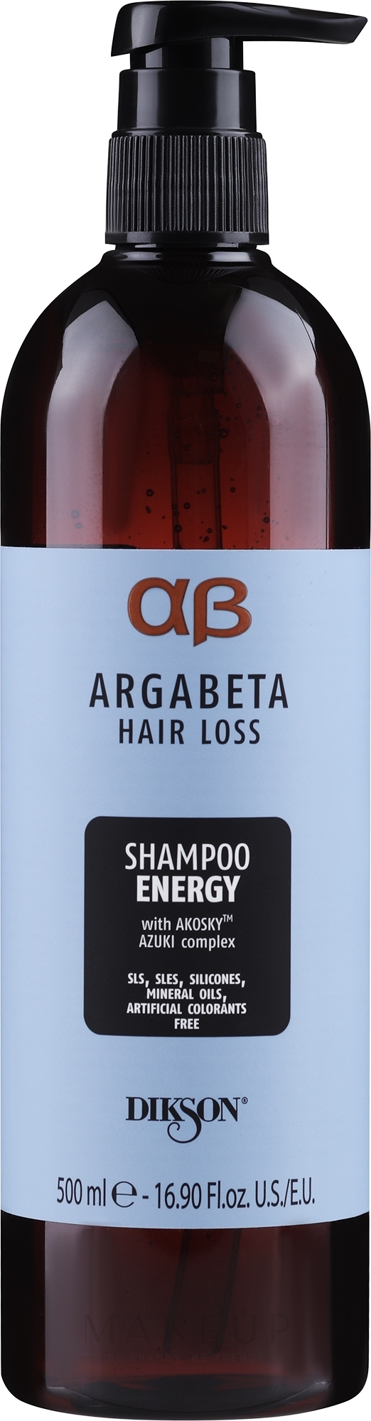 Energiespendendes Shampoo gegen Haarausfall - Dikson Argabeta Hair Loss Shampoo Energy — Bild 250 ml