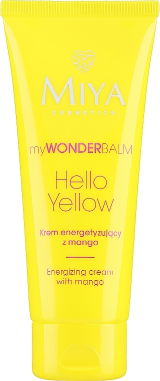 Energiecreme mit Mango - Miya Cosmetics My Wonder Balm Hello Yello — Bild N2