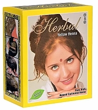Henna für Haare gelb - Herbul Yellow Henna — Bild N1
