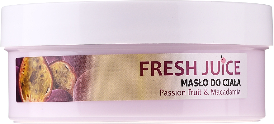 Creme-Butter für den Körper mit Passionsfrucht und Macadamia - Fresh Juice Passion Fruit & Macadamia — Bild N2