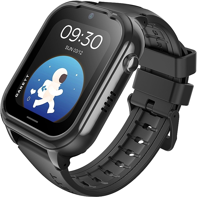 Smartwatch für Kinder schwarz - Garett Smartwatch Kids Essa 4G GO — Bild N1