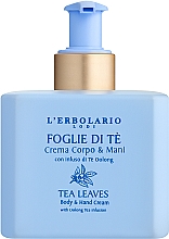 Düfte, Parfümerie und Kosmetik L'Erbolario Tea Leaves - Creme für Hände und Körper