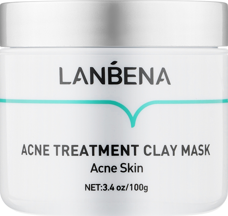 Anti-Akne Gesichtsmaske mit Tonerde - Lanbena Acne Treatment Clay Mask — Bild N1