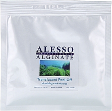 Düfte, Parfümerie und Kosmetik Alginat-Gesichtsmaske mit Algen - Alesso Professionnel Translucent Alginate Peel-Off Face Mask With Alga