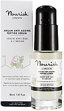 Düfte, Parfümerie und Kosmetik Anti-Aging-Peptidserum mit Argan - Nourish London Argan Anti-Ageing Peptide Serum