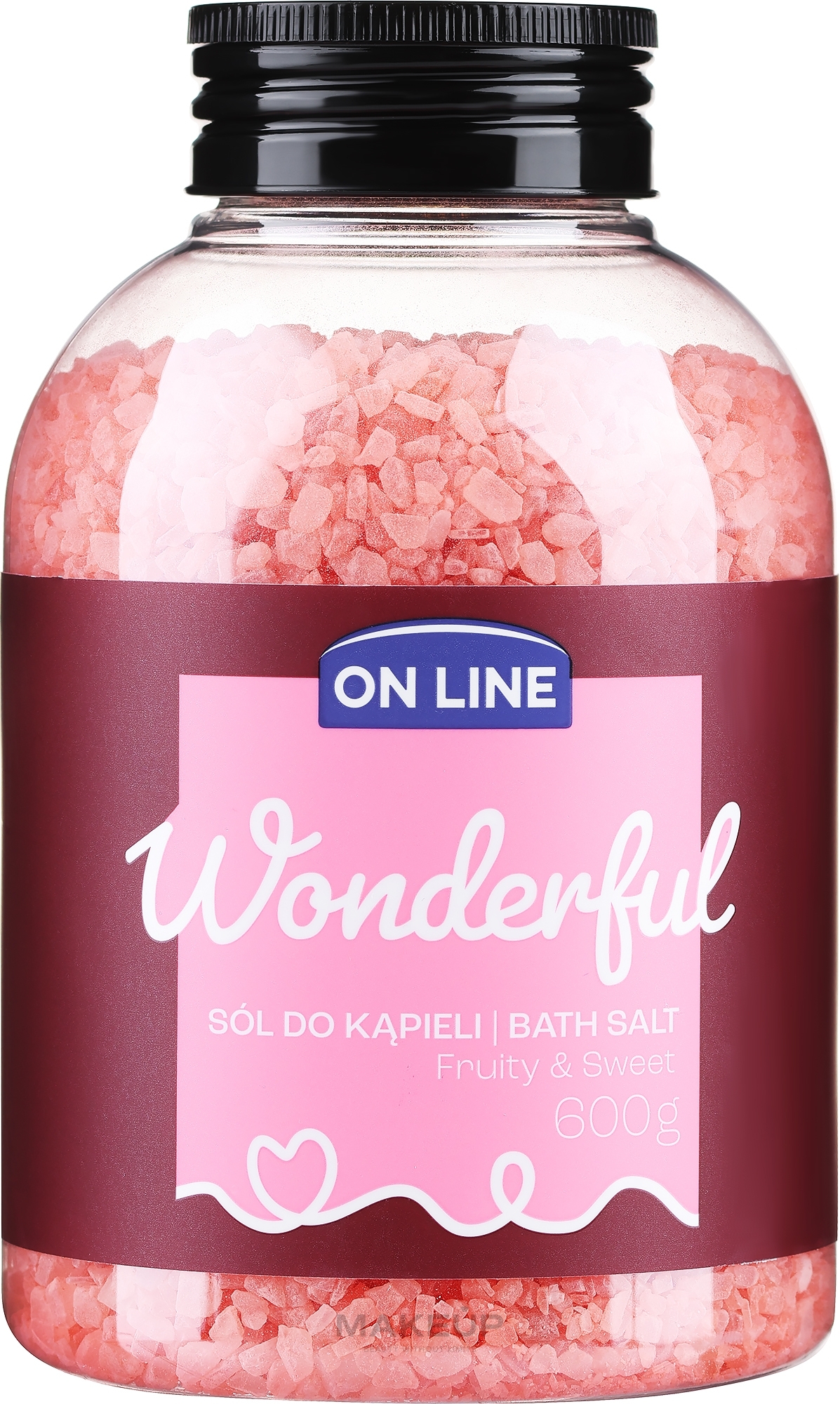 Badesalz Fruity & Sweet - On Line Fruity & Sweet Bath Salt — Bild 600 g