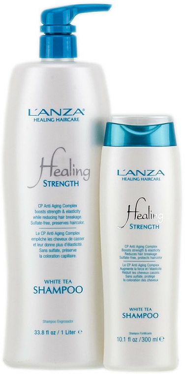 Pflegendes Shampoo mit weißem Tee - Lanza Healing Strength White Tea Shampoo — Bild N3